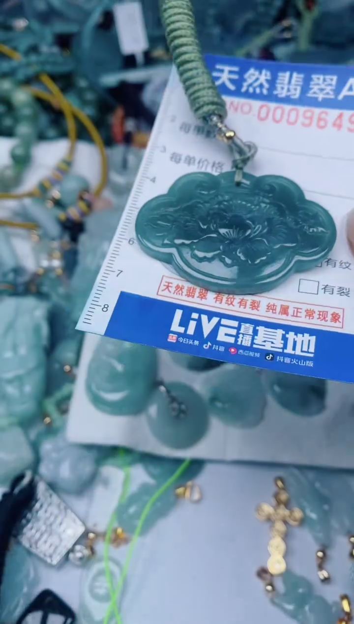 颈饰未镶嵌翡翠00009649