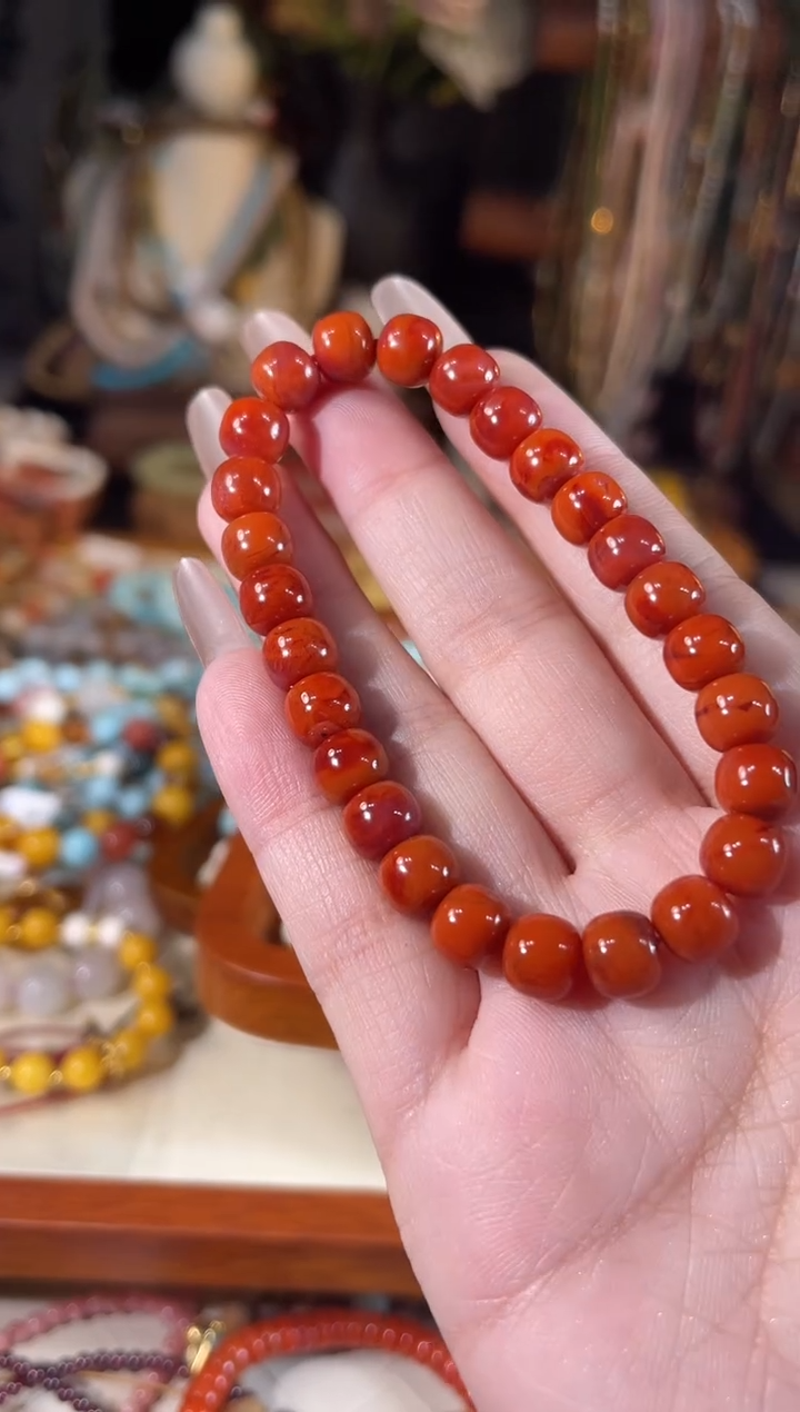 【闪购商品】南红玛瑙手链未镶嵌多样性发货其一