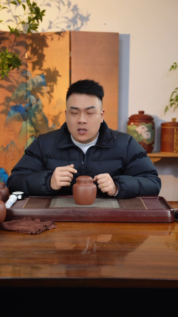 宜兴原矿紫砂茶叶罐