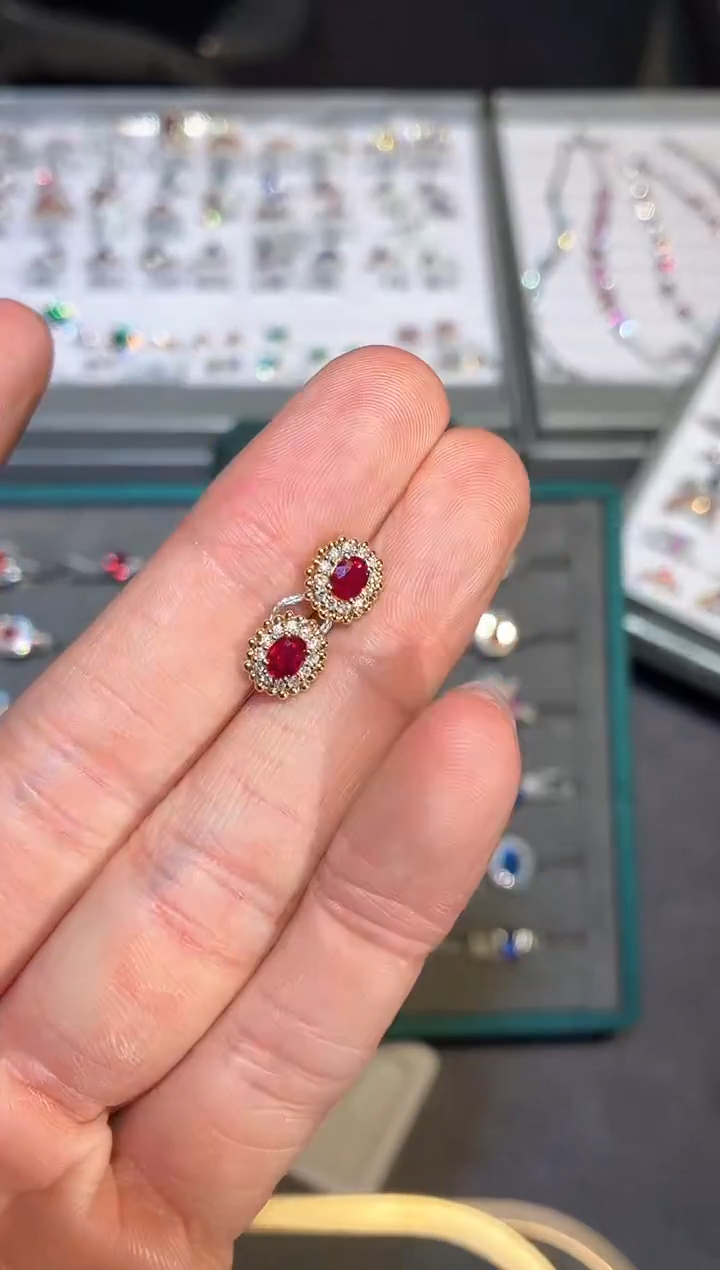 18K金镶嵌戒指红宝石【闪购】0.48ct/同步展会价