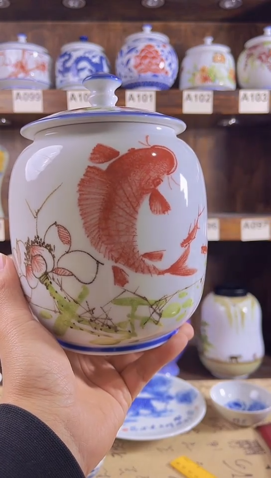 W*溜迎君陶瓷纯手工手绘     双12福利