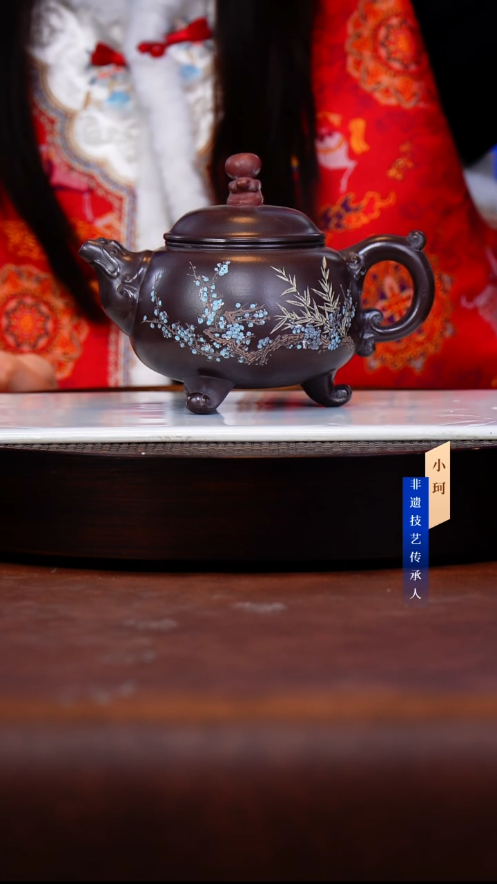 茶壶紫砂28号      黑墩头   400c