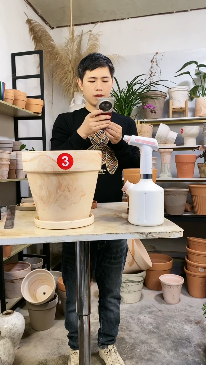 【闪购商品】红陶27*24玛奇朵 1盆1托