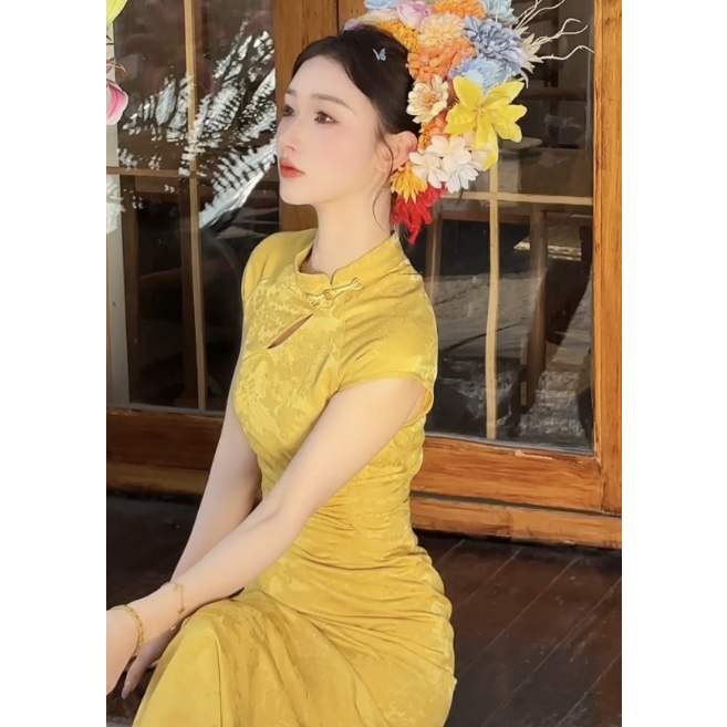 【美人心计】【吾昧】【周粥】连衣裙预JJC4LYQ0110显瘦夏季新