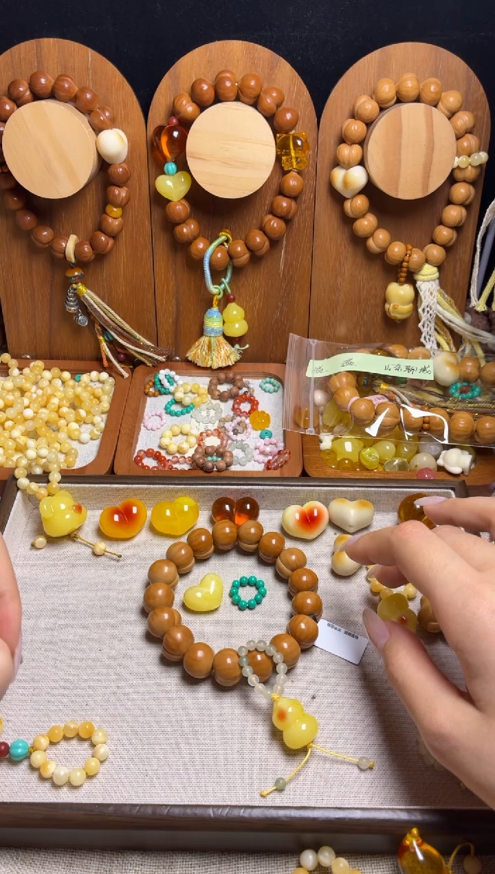 手串猴头核桃全品纯手工聚宝盆小蜜心绿跑环俏色葫芦吊坠新绿流苏