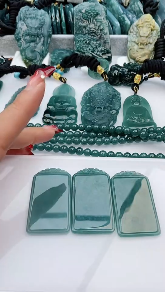 【闪购商品】翡翠颈饰未镶嵌多样性发其1一 无事牌