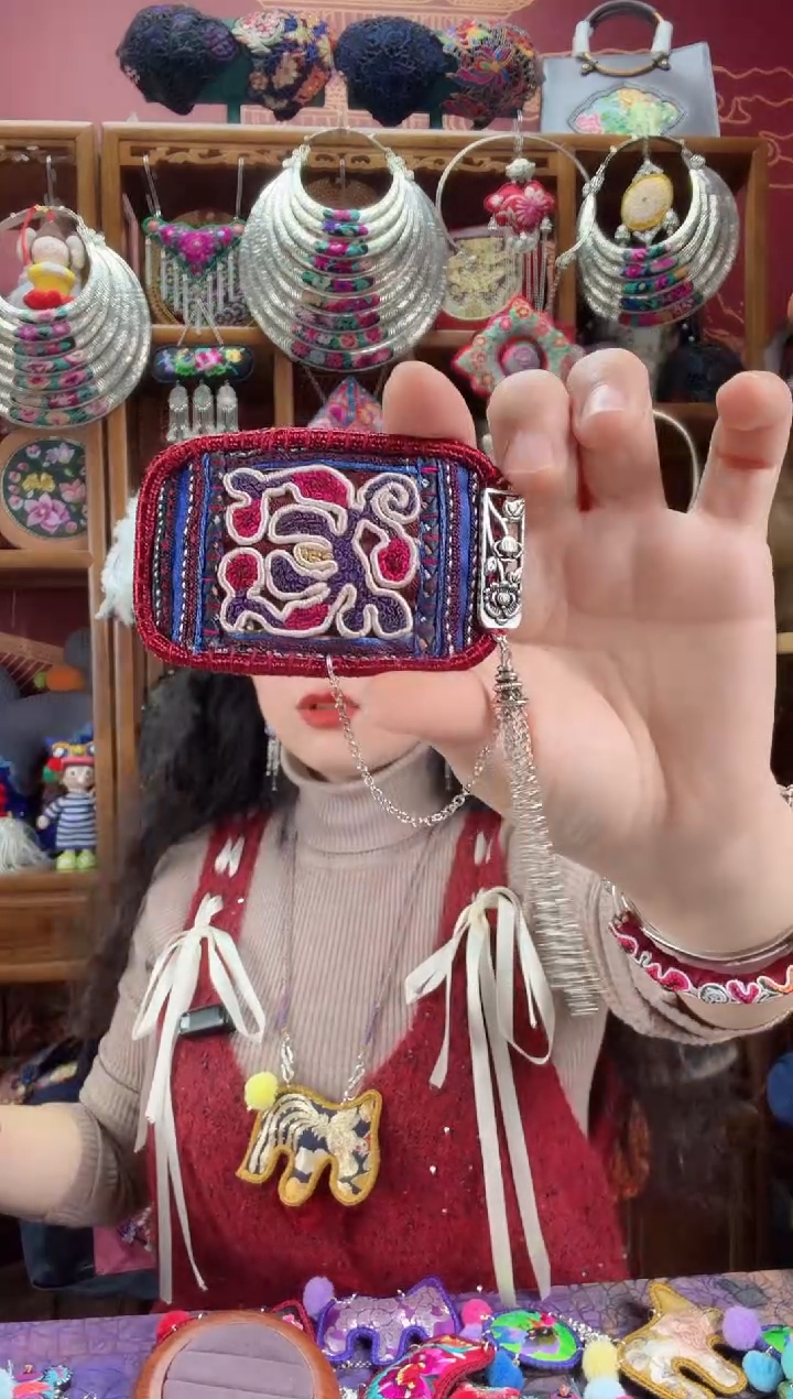 刺绣发夹33甜甜家