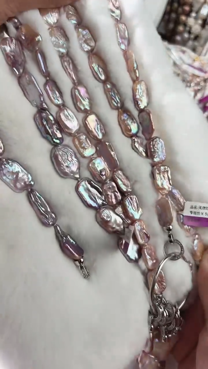 未镶嵌项链淡水珍珠407 多样性发货 发其一