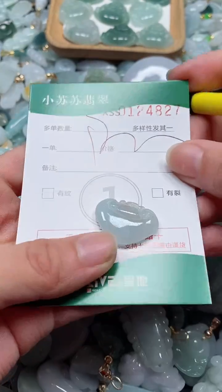 【闪购商品】翡翠颈饰未镶嵌闪购商品0124827