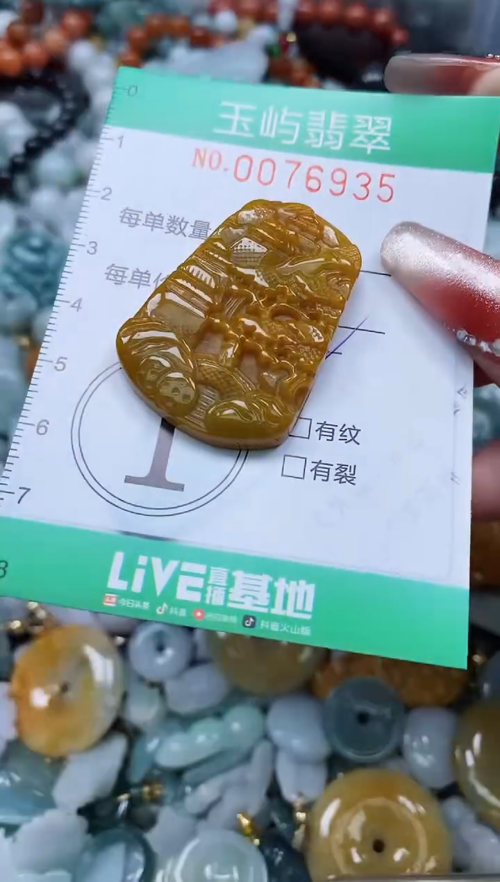 【闪购商品】翡翠颈饰未镶嵌闪购0076935