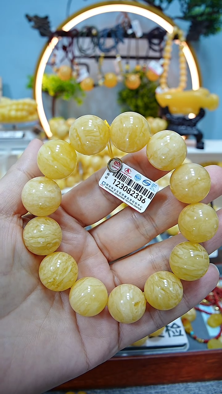 【闪购商品】蜜蜡手串未镶嵌17+******