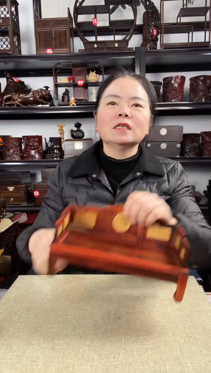 木370瑕疵老李红木工艺品