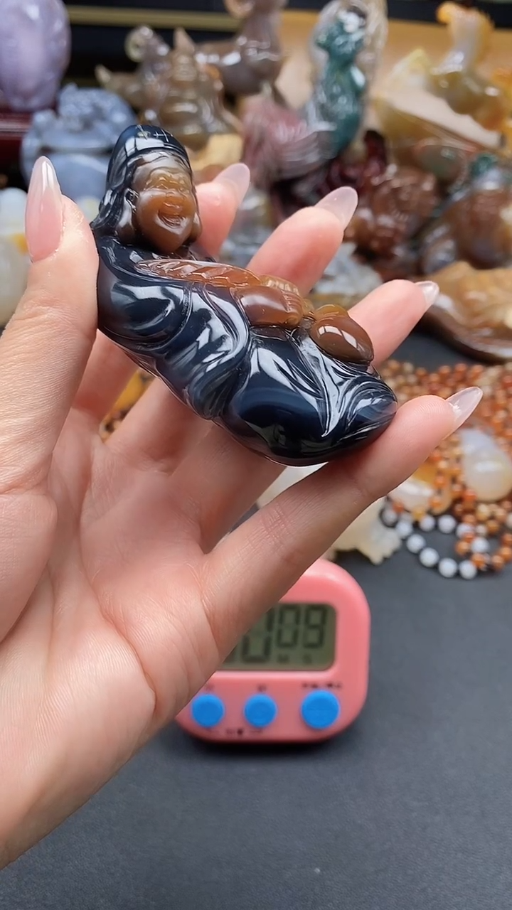 【闪购商品】玛瑙/玉髓颈饰未镶嵌dd