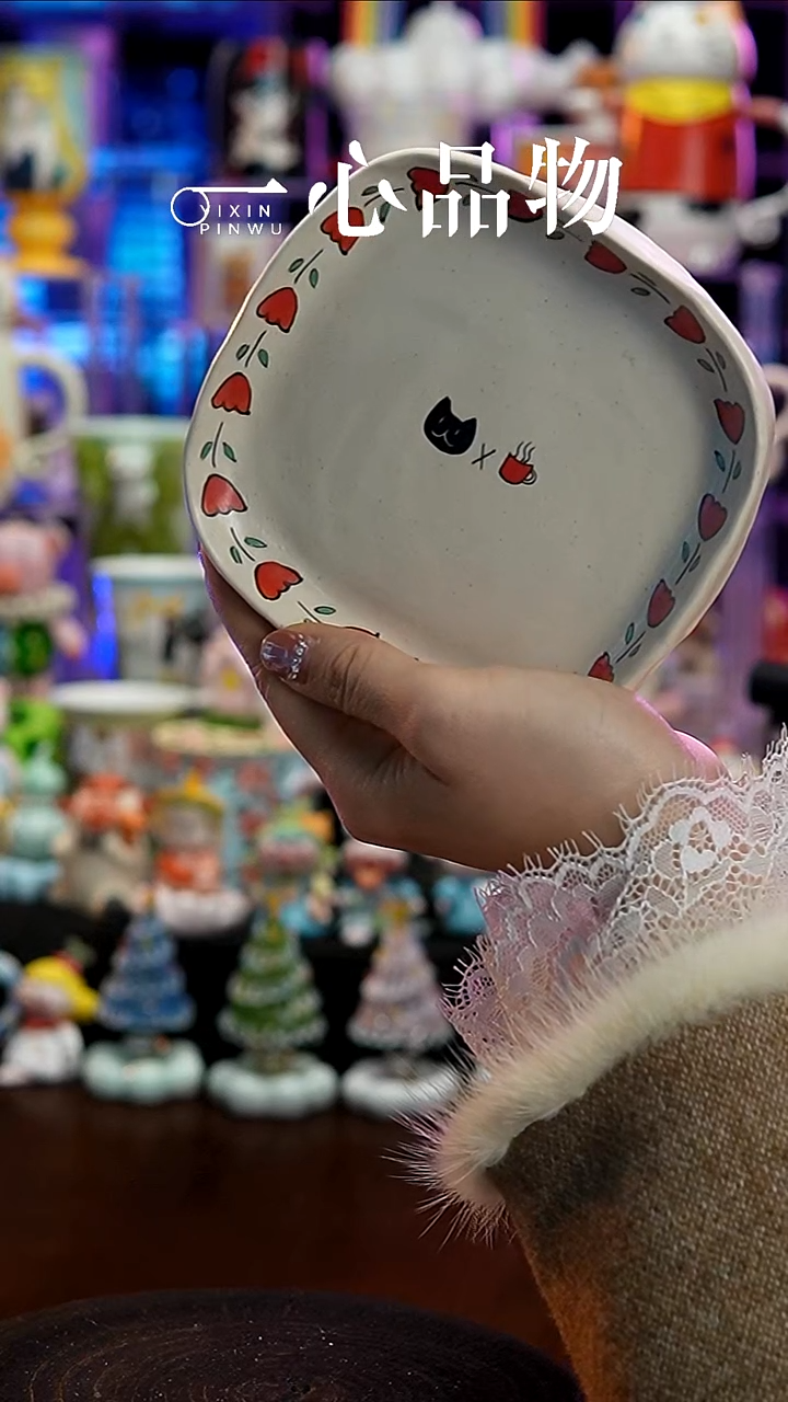 杯子瓷A531景德镇手工手绘杯子摆件