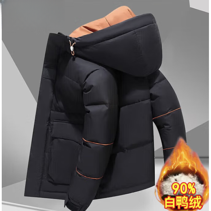 已剪标拆标 Y76 新款时尚经典男女通穿百搭羽绒拼