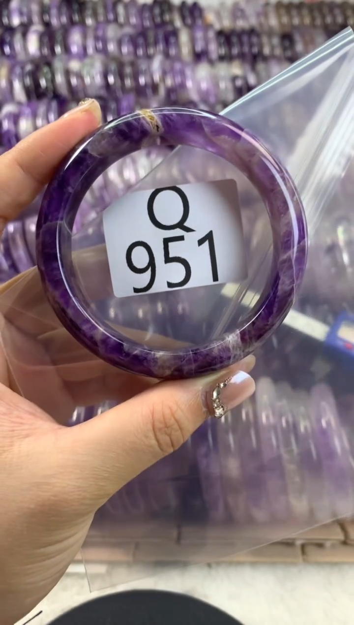 【闪购商品】水晶水晶手镯Q未镶嵌951-58