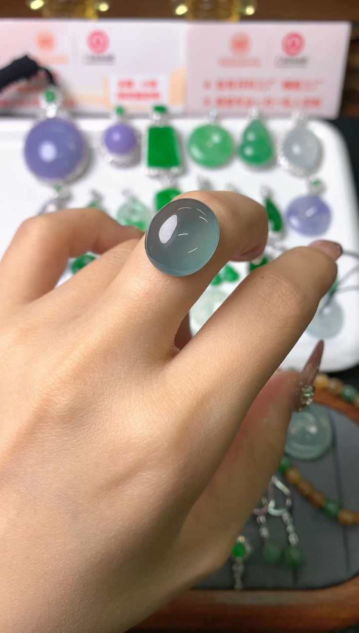 【闪购商品】定制翡翠未镶嵌裸石（镶嵌定制）