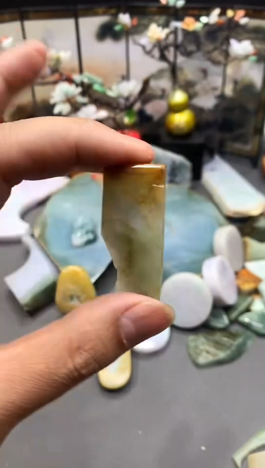 【闪购商品】翡翠耳饰未镶嵌天然翡翠A货