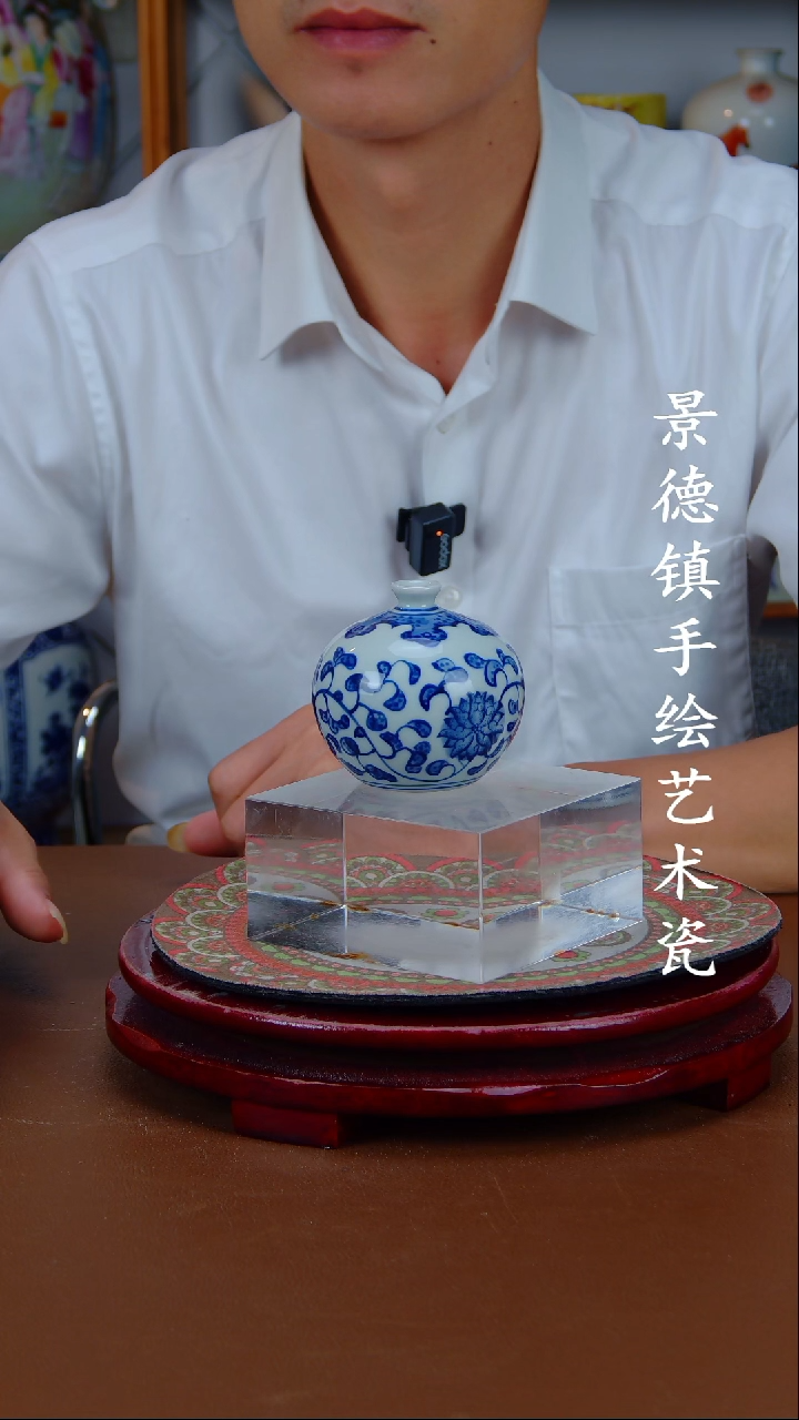 现代景德镇手工手绘陶瓷摆件8