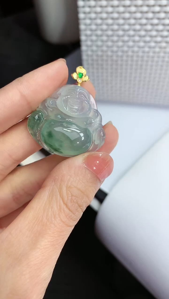 【闪购商品】翡翠颈饰未镶嵌佛公