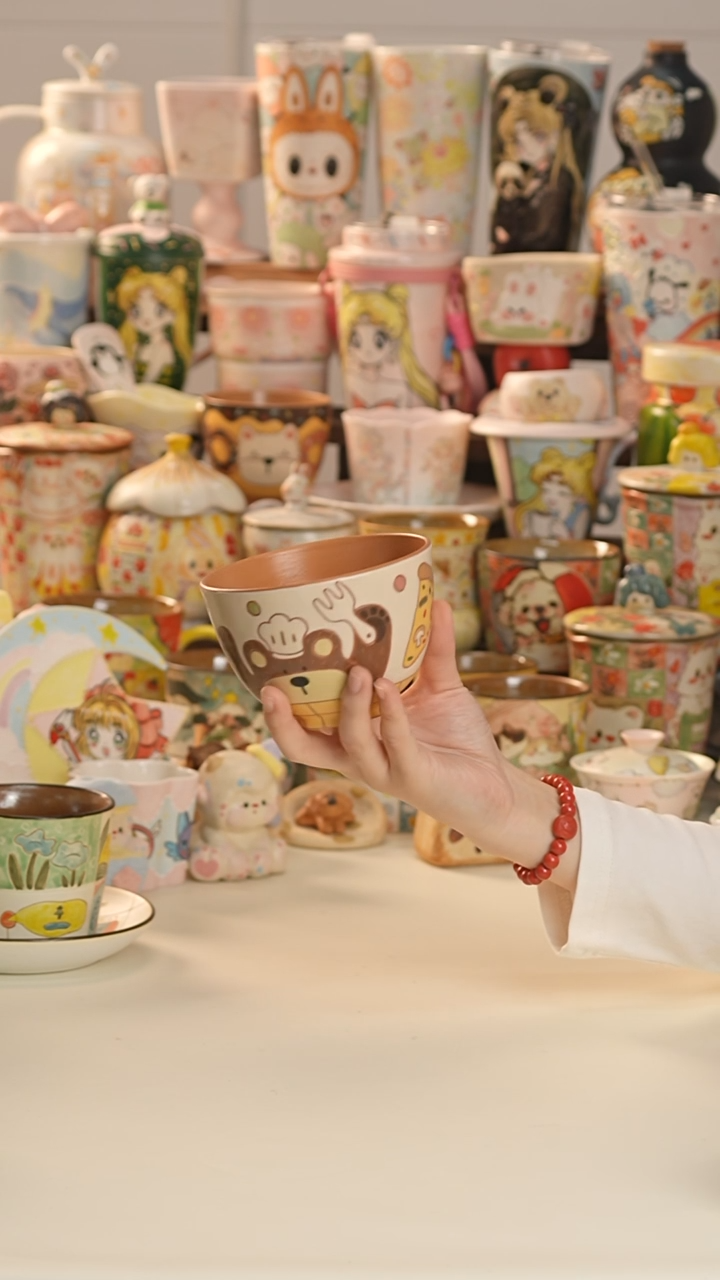 其他景德镇釉下彩手绘设计师款陶瓷