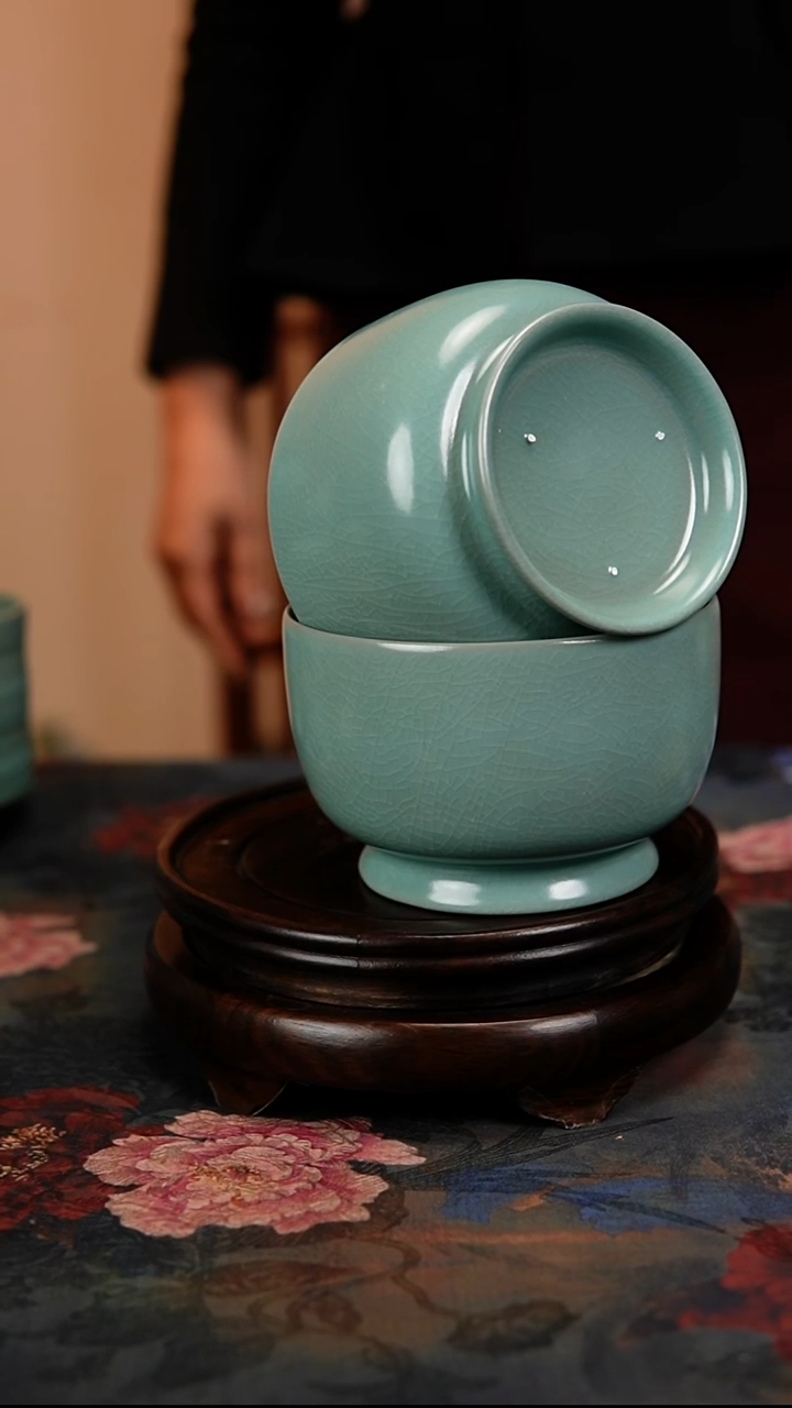 瓷片原产地原矿釉汝瓷