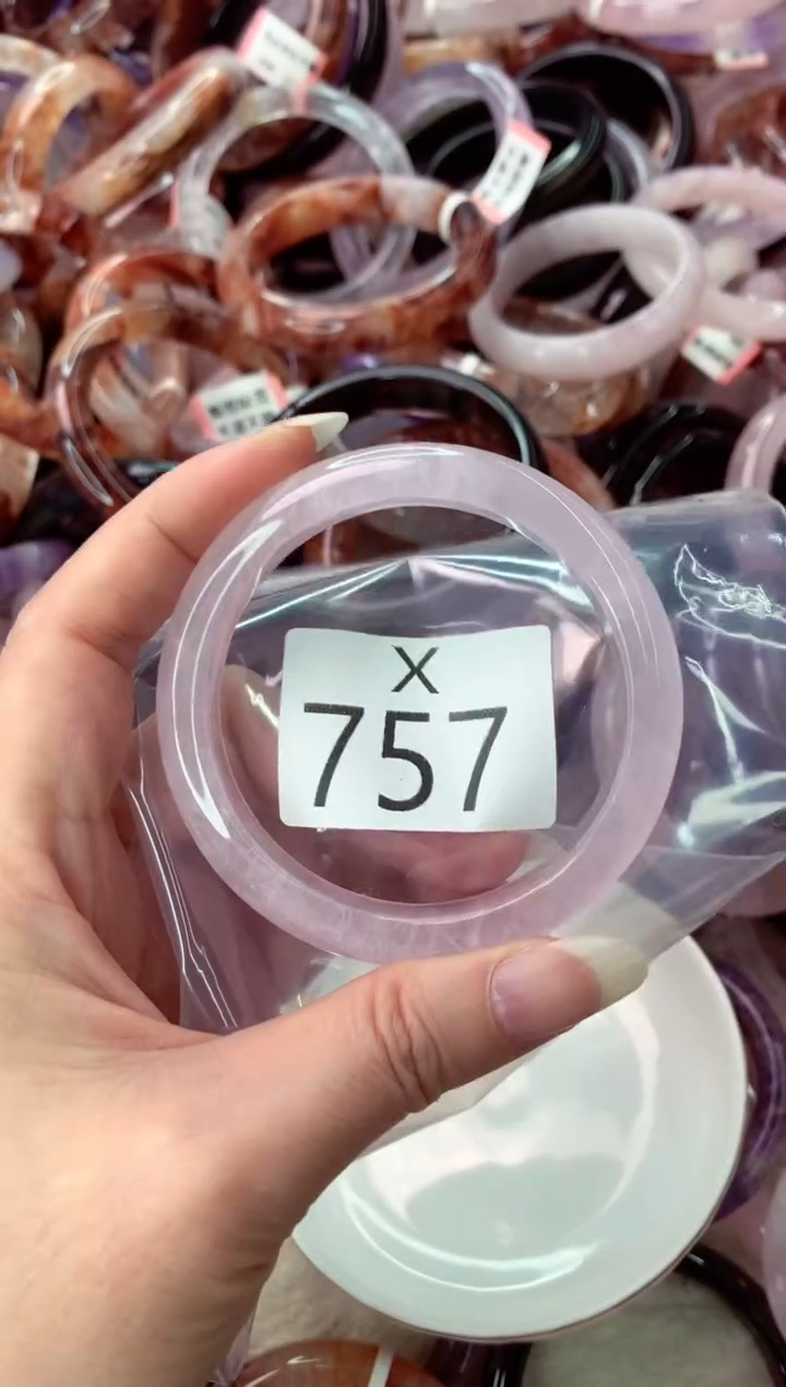 未镶嵌手镯水晶X757-56