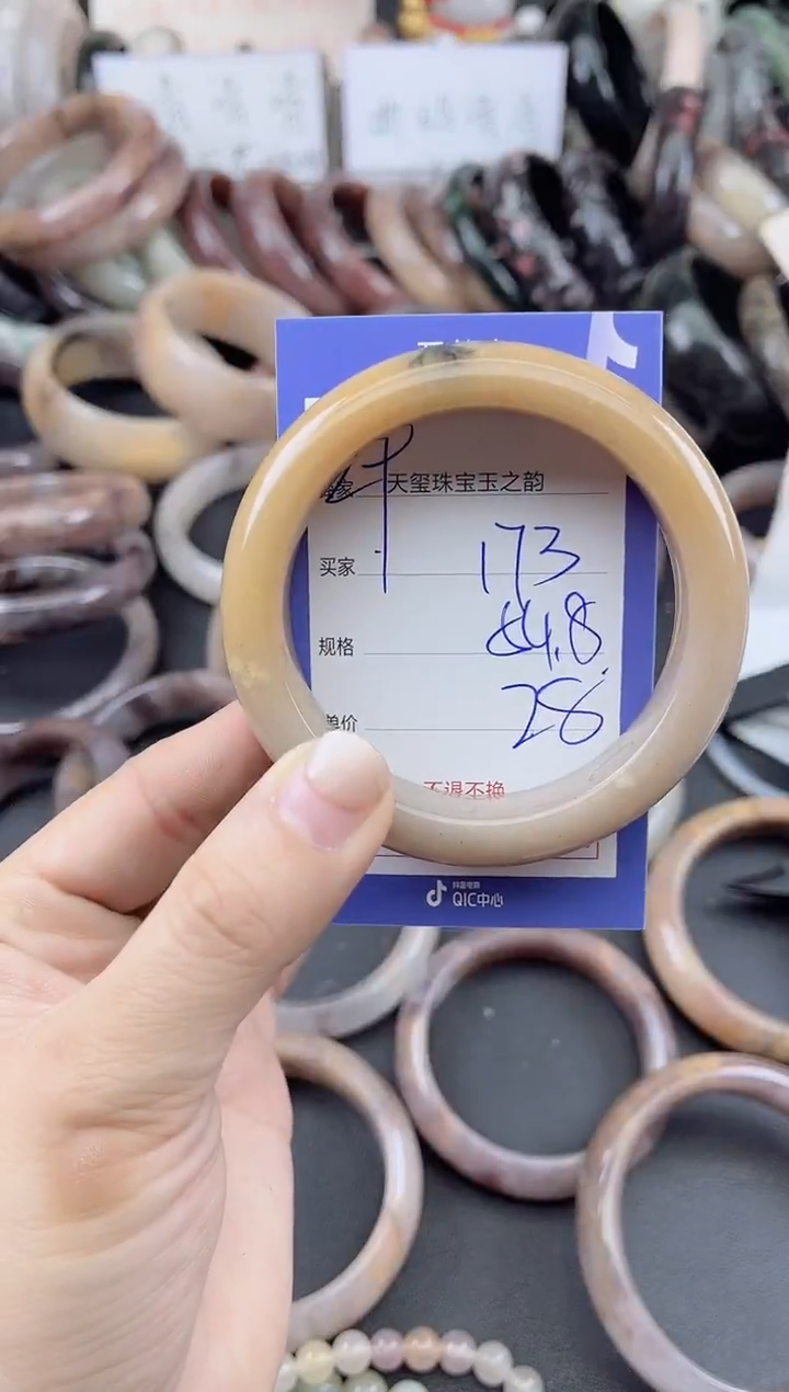 未镶嵌手镯石英质玉173