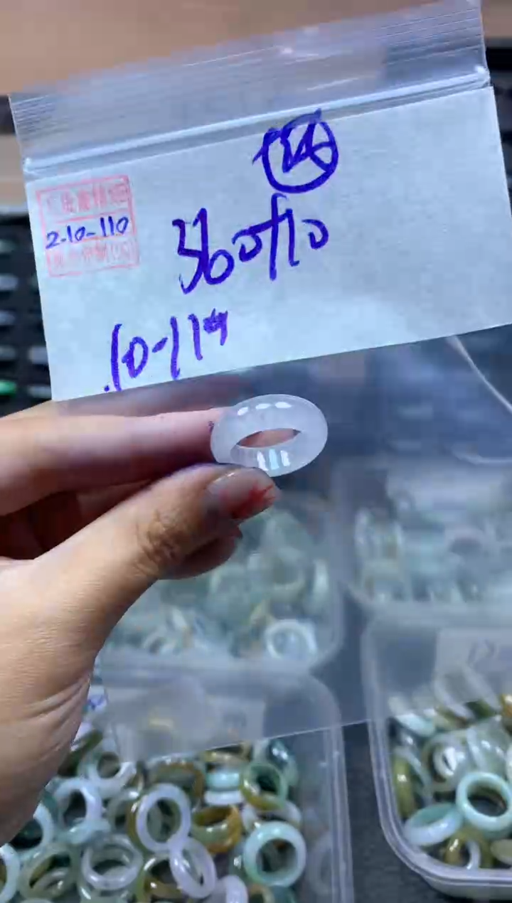 【闪购商品】定制翡翠未镶嵌翡翠370元#毛货需精细抛光110瑕疵