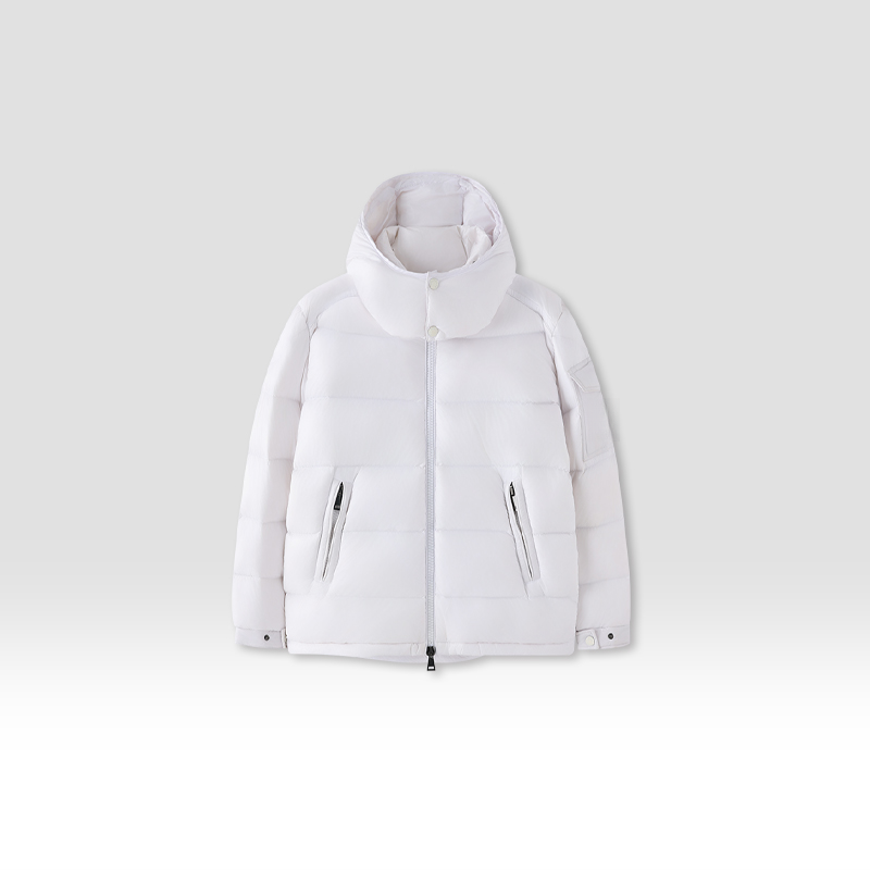 原单非市面货！亮面连帽羽绒服 R699