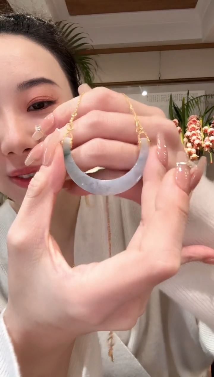 【闪购商品】翡翠颈饰未镶嵌国风