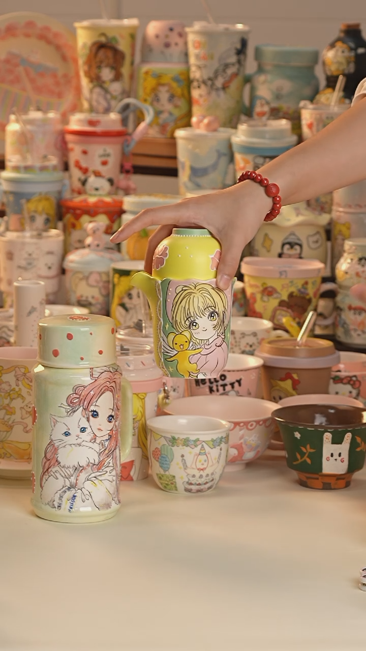 其他景德镇釉下彩手绘设计师款陶瓷