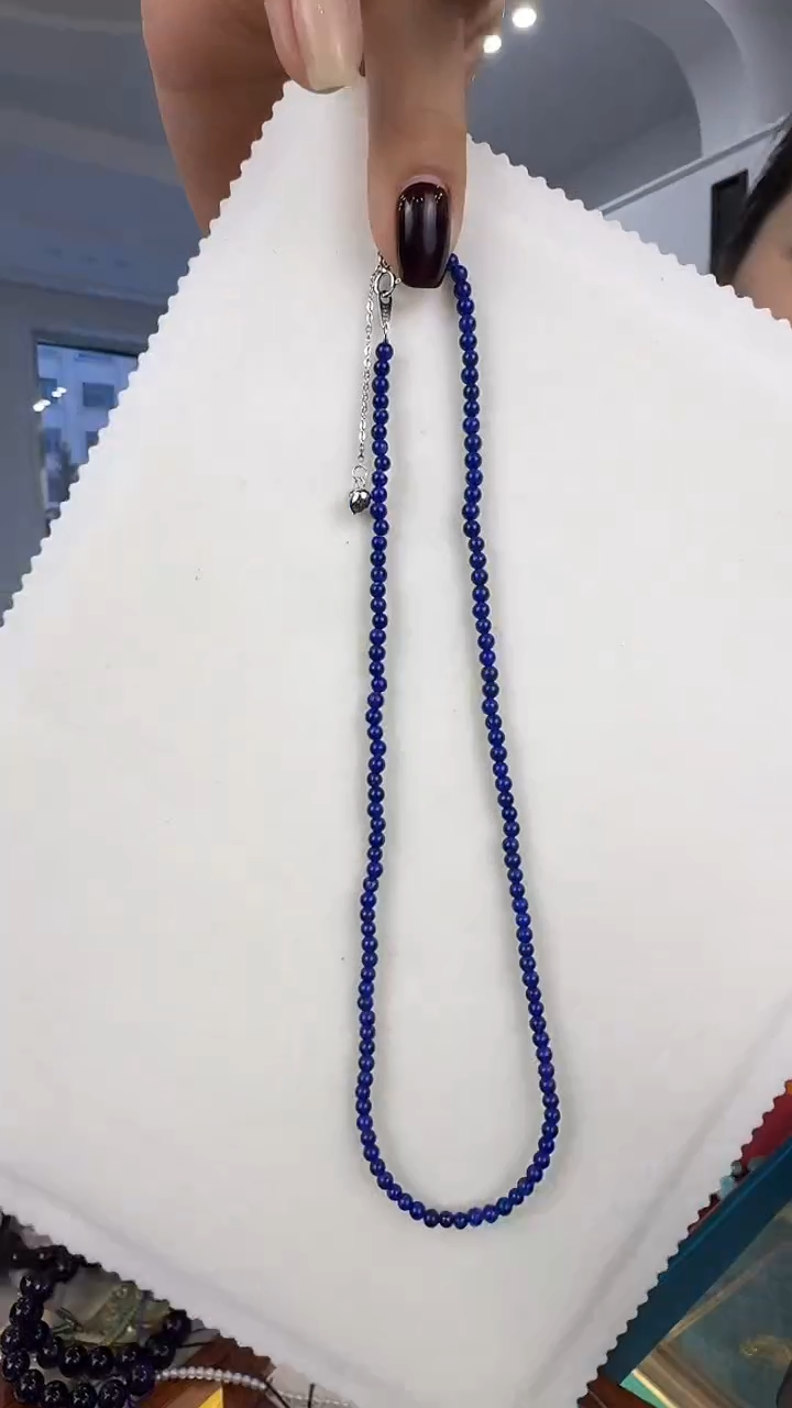 未镶嵌青金石项链精致的手串