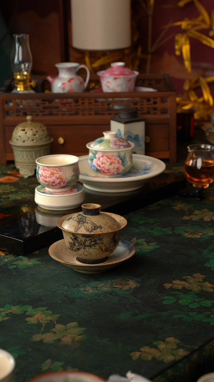 【闪购商品】初六好物分享@@焦糖釉盖碗