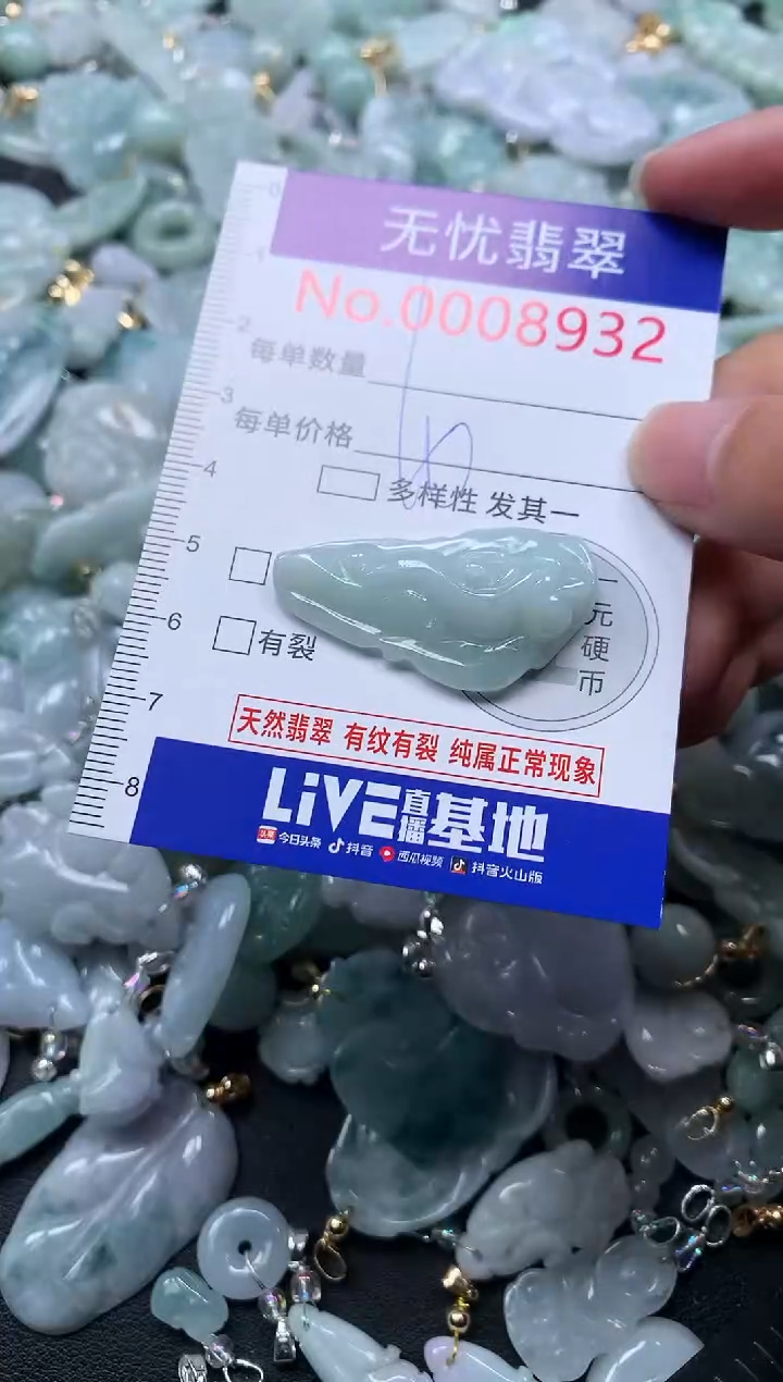 颈饰未镶嵌翡翠8932