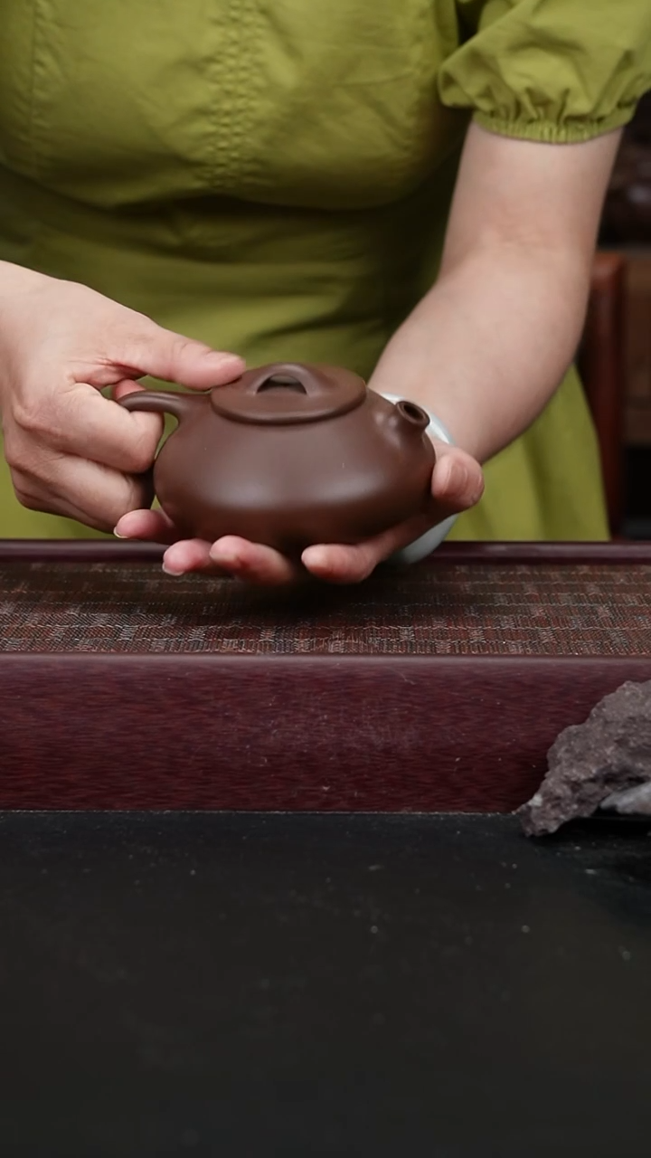 茶壶紫砂战旗老紫泥憨瓢