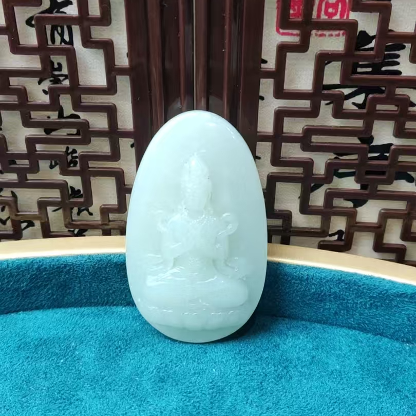 和田玉-----观音吊坠