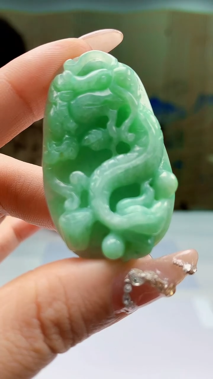 【闪购商品】定制翡翠未镶嵌4688ty-毛货挂件31