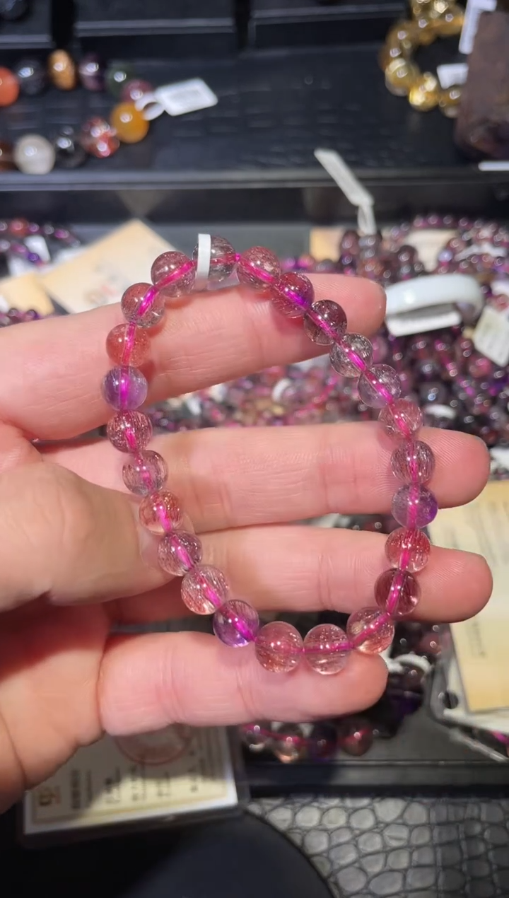 【闪购商品】水晶手链未镶嵌单圈超七A7