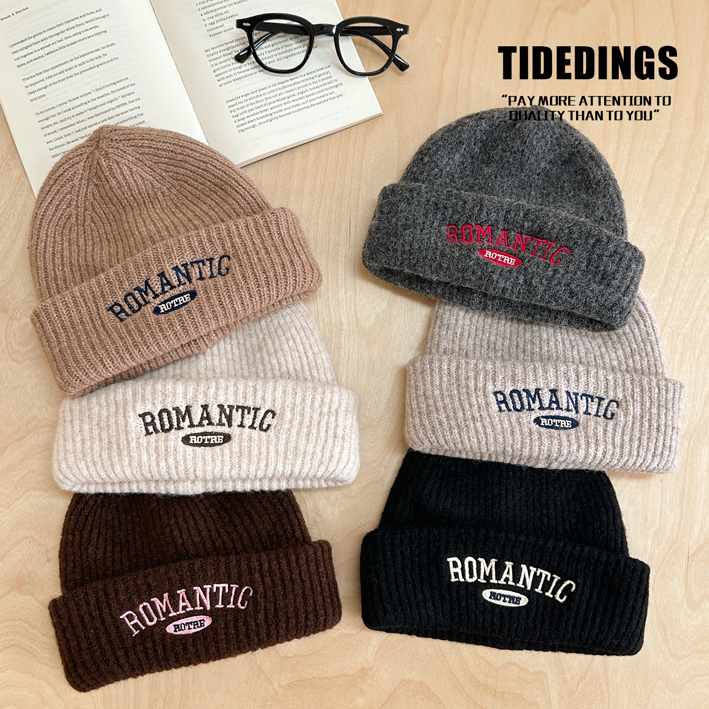 叮叮家童装男童针织帽2025秋冬款保暖冷帽百搭帽子