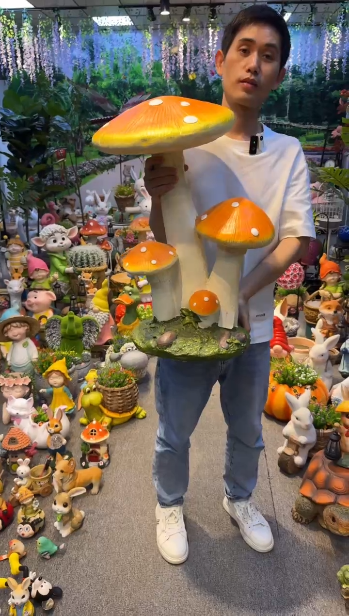 无花朵花园庭院摆件&00&