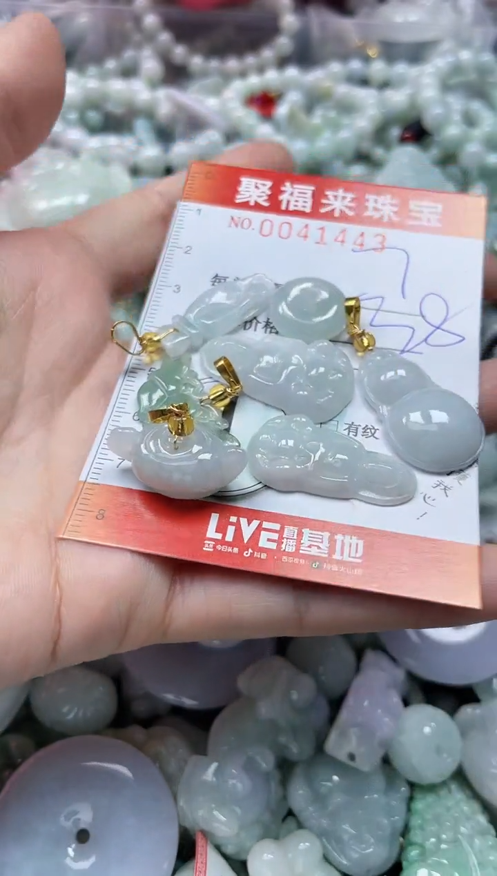 【闪购商品】翡翠颈饰未镶嵌闪购0041443