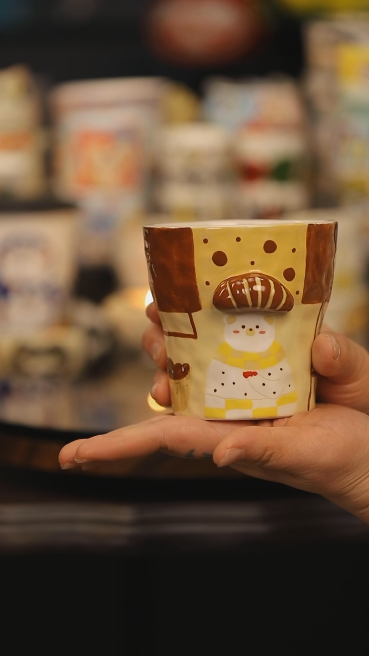 【闪购商品】摆件景德镇釉下彩绘设计师款式陶瓷