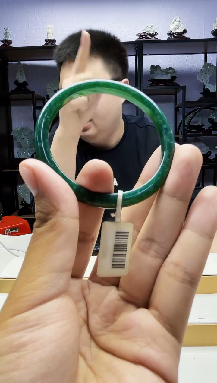 【闪购商品】定制翡翠未镶嵌毛货01260110多样性发其一