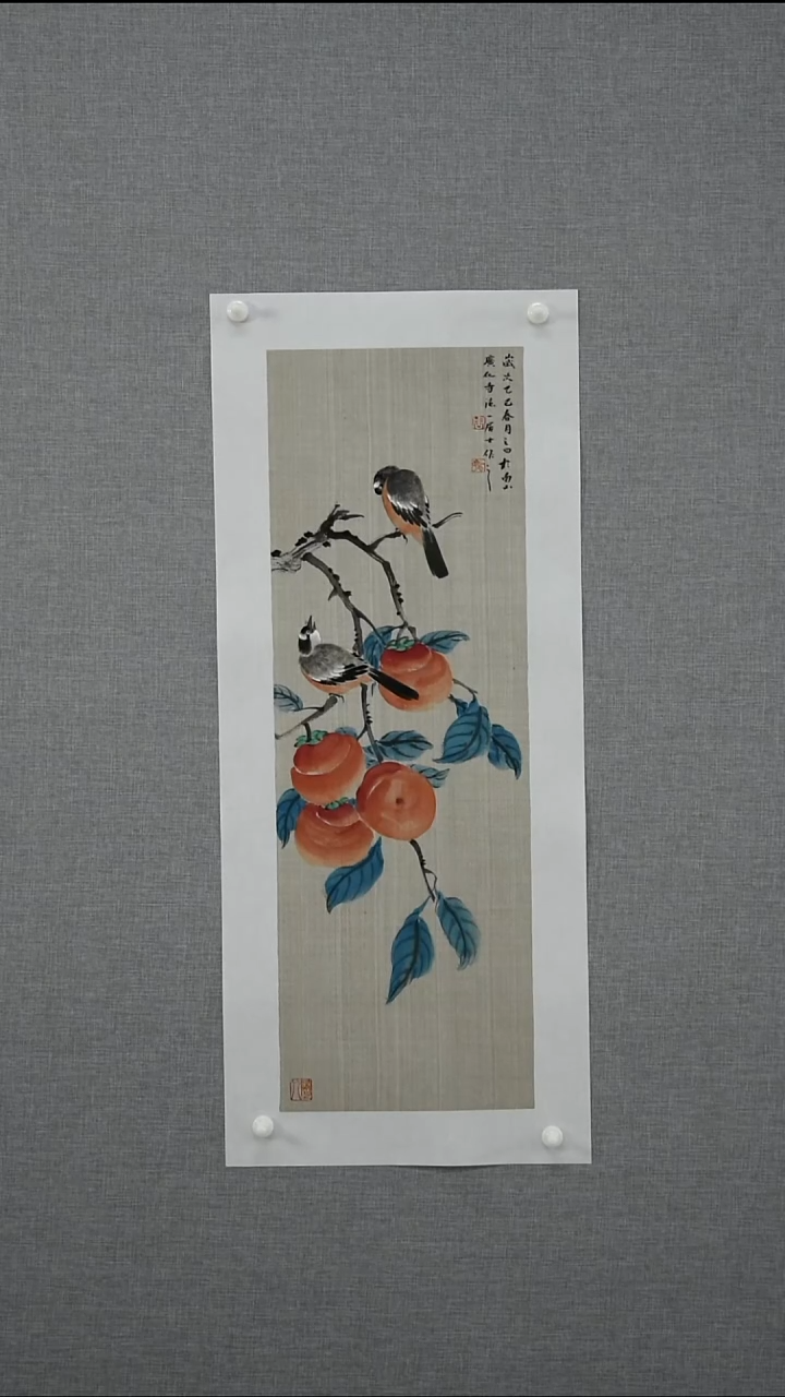 绘画周一鸣-花鸟-1.5平尺-06