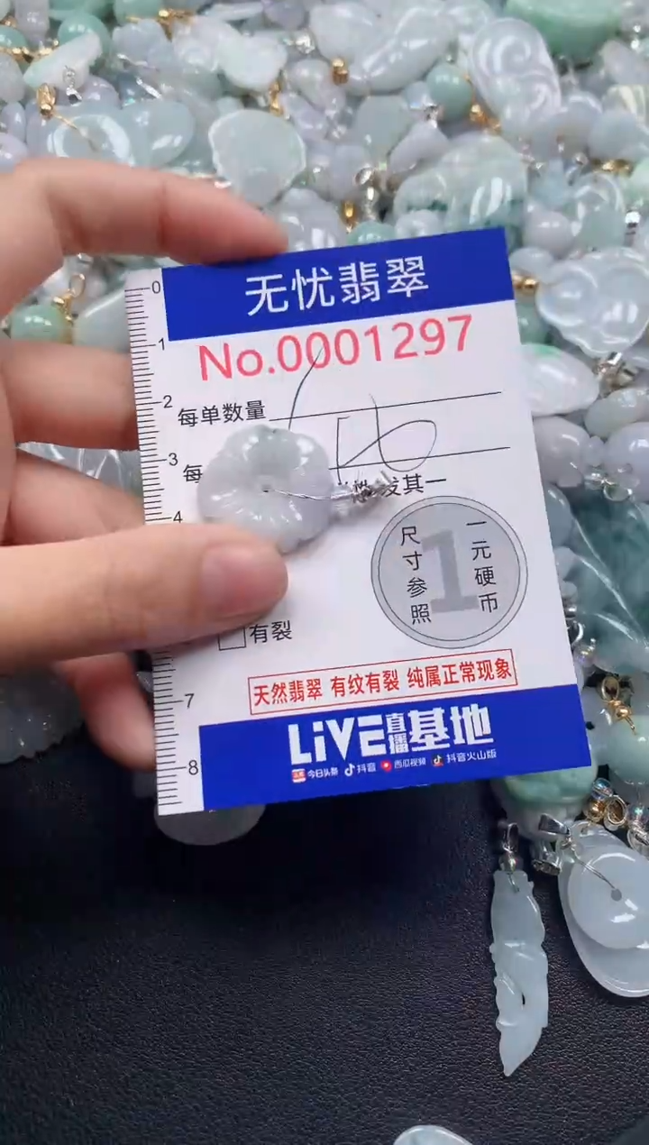 颈饰未镶嵌翡翠1297