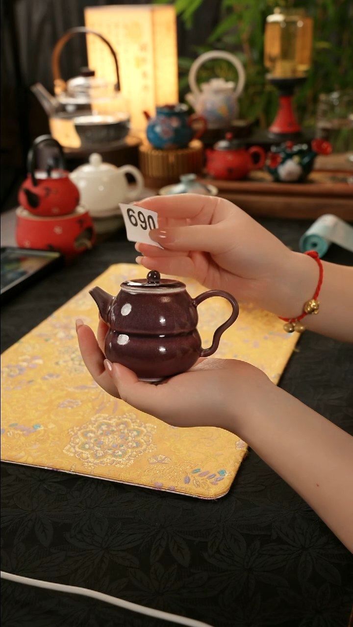 陶瓷茶具楚门壶690