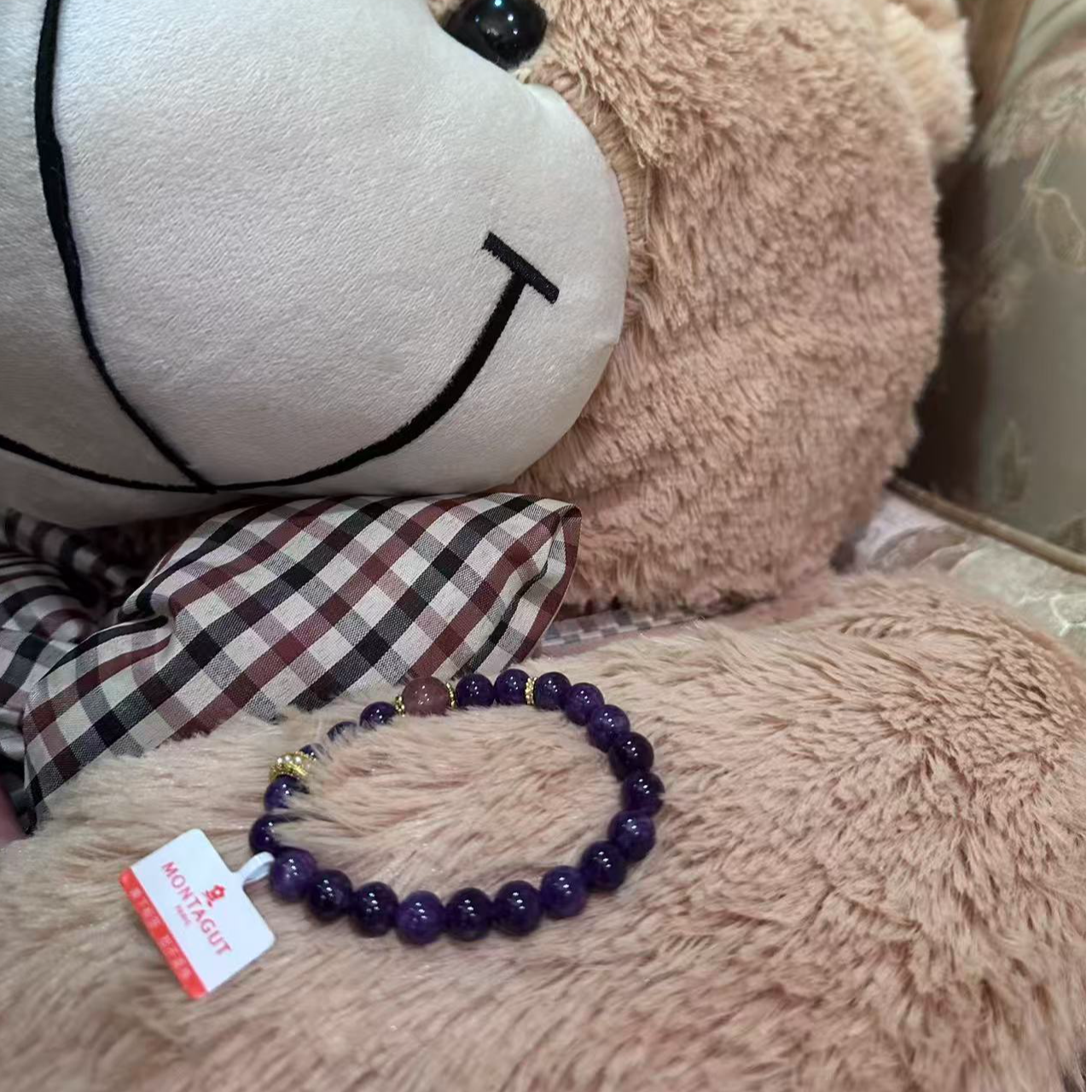 布艺手链 三姐11.23梦特娇专场饰品熊