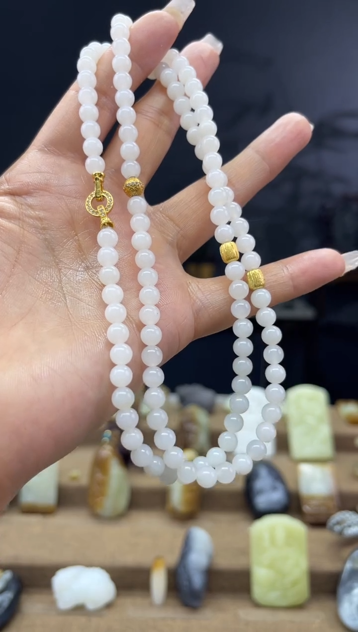 颈饰未镶嵌和田玉1