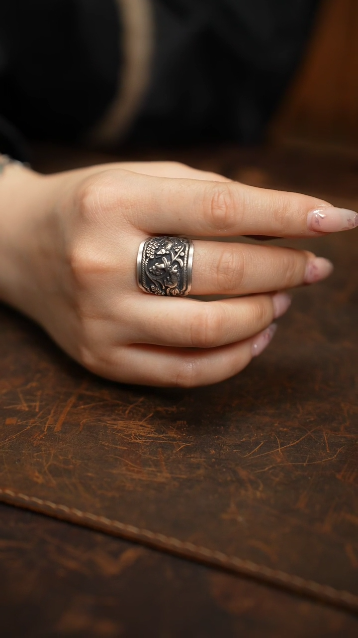 【闪购商品】福器手作精工戒指0203.。。。。